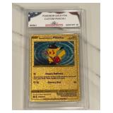 Pokï¿½mon Gold Custom Pikachu Card