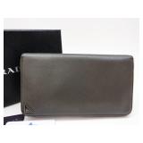 Prada Saffiano Leather Zippy Wallet