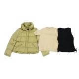 3 Piece Set: 2 Burberry Tops & 1 MaxMara Jacket