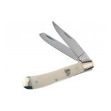 White Smoothbone Big Game Trapper Knife