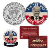 Donald Trump ALL THE WAY WITH TRUMP Coin