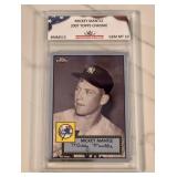 2007 Topps Chrome Mickey Mantle Card