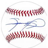 Autographed Sammy Sosa MLB Baseball