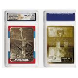 23K Gold Michael Jordan Rookie Card