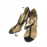 Chanel Leather Heels Size 36