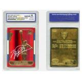 23K Gold Michael Jordan Fleer Rookie Card