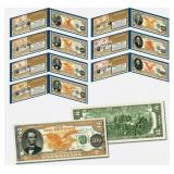1882 Series GOld Complete Set of 7 $2 Bills