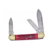 Hen & Rooster HRI353SRPB Red Gunboat Knife