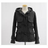 Burberry Nova Check Gray Coat Size 36