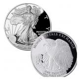 Walking Liberty 1 Oz .999 Silver Round