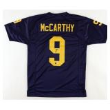 Autographed JJ McCarthy Jersey