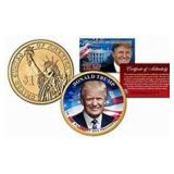 Donald Trump USA 2016 Presidential Golden $1