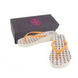 Tory Burch Flip Flops Sz 8
