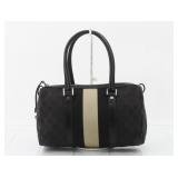 Gucci G Canvas Sherry Line Mini Boston Bag