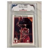 1991 NBA Hoops #30 Michael Jordan Card