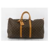 Louis Vuitton Monogram Keepall 55 Boston Bag