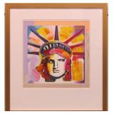 Ghost Framed Giclee by Peter Max