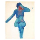 Nude Series VIII c 1917 Canvas by Georgia O