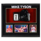 Autograped Mike Tyson Boxing Glove Shadowbox