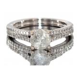 14kt Gold 1.38 ct Natural Diamond Ring