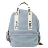 Chloe Denim Backpack
