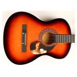 Autographed Ariana Grande Acoustic Guitar