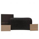 Bottega Veneta Intrecciato Leather Zippy Wallet