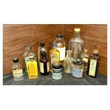 Old Advertisement Bottles