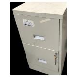 2 Drawer File Cabinet w