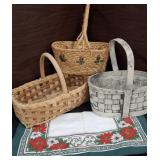 3 baskets
