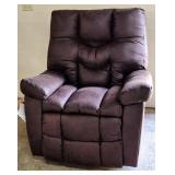 Brown Rocking Recliner