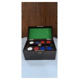 Vintage Poker Chip Set