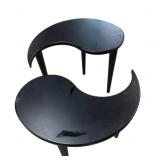 Small Black 2 pc Table