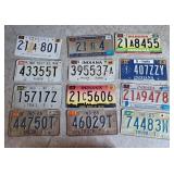 Coke Crate Of License Plates
