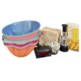 Estate (7) Mixing Bowls, Weight Watchers Scakes,