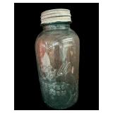 1/2 Gallon Blue Ball Mason Jar