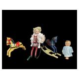 Dolls & Rocky Horses