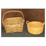 Two Smile Longaberger  Baskets