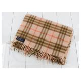 Burberry Nova Check Fashion Scarf 100% Cashmere