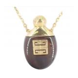 Givenchy Perfume Bottle Pendant Necklace