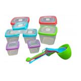 16 Pc Food Container Set w