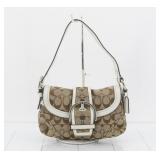 Coach Signature Canvas Shoulder Bag
