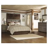 King Ashley Juararo 4-Piece Panel Bedroom Group