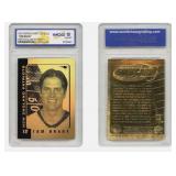 23K Gold Tom Brady NFL Card