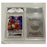 Pokï¿½mon Silver Foil Custom Charizard Card