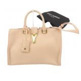Yves Saint Laurent Pink Cabas 2 Way Shoulder Bag