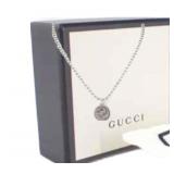 Gucci Silver "GG" Necklace