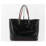 Christian Louboutin Enamel Studded Tote Bag