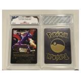 Pokï¿½mon Black Foil Custom Charizard Card