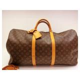 Louis Vuitton Keepall Bandouliere 60 Boston Bag